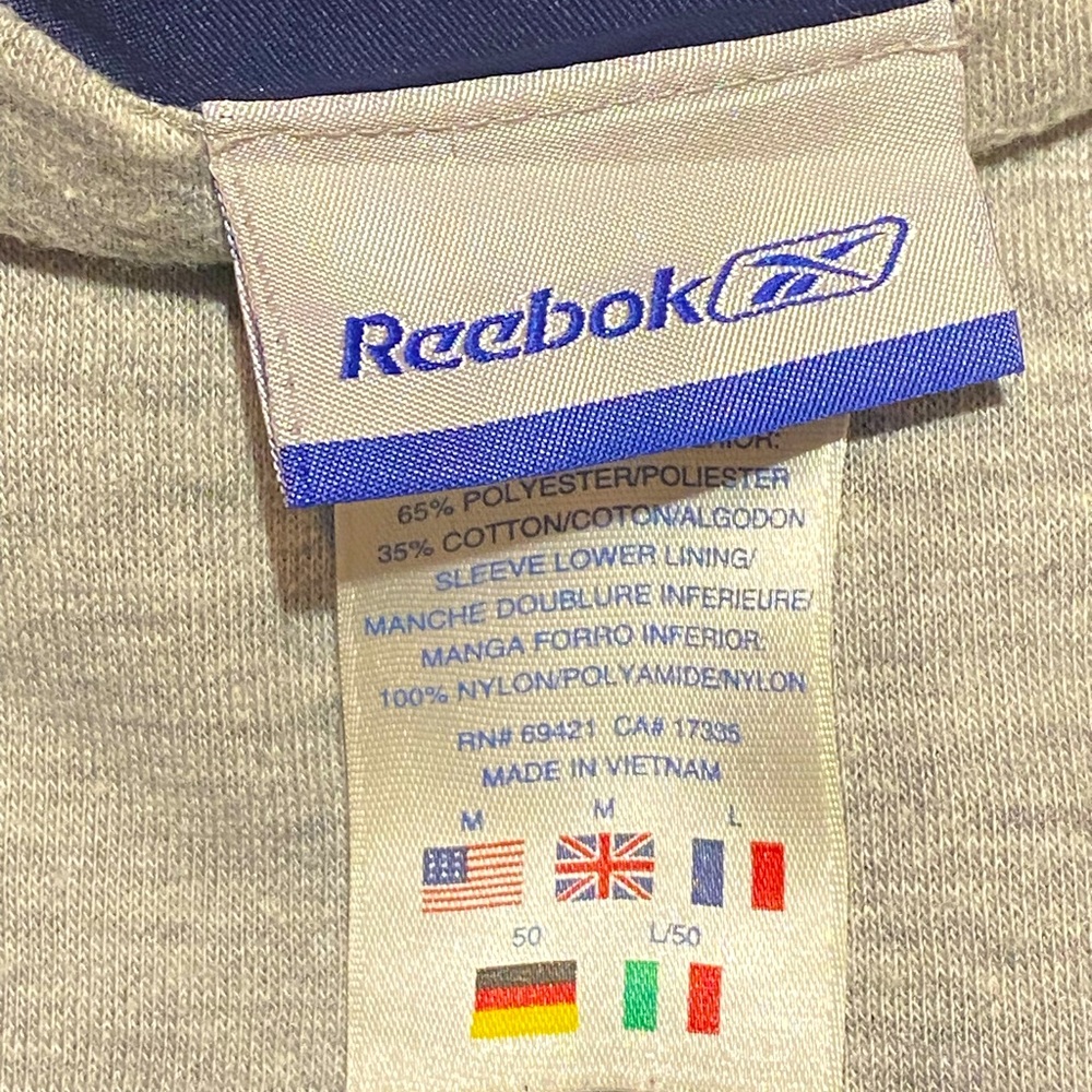 Navy Reebok Jacket - Picture 5 of 5